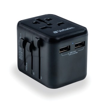 Verbatim UTA-01 Travel Charger & Adaptor World to World 12W