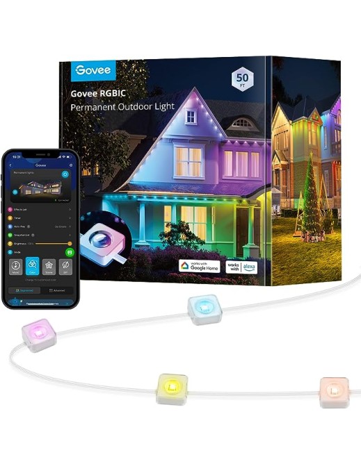 Govee Outdoor Permanent Lights 15m H705B Govee Outdoor Permanent Lights 15m H705B