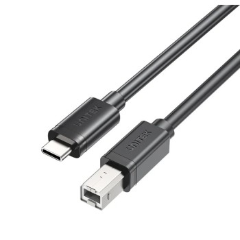 Unitek USB-C 2.0 to USB-B Printer Cable 5.0m