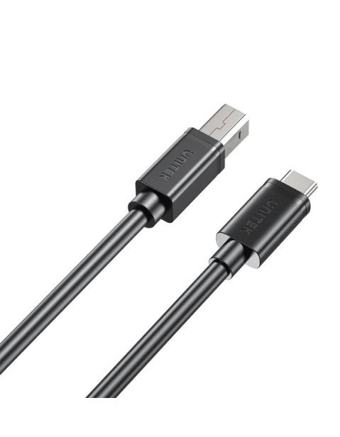 Unitek USB-C 2.0 to USB-B Printer Cable 5.0m Unitek USB-C 2.0 to USB-B Printer Cable 5.0m