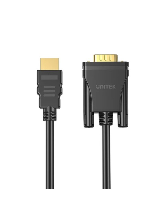 Unitek Converter HDMI to VGA Adapter Cable 2.0m Unitek Converter HDMI to VGA Adapter Cable 2.0m