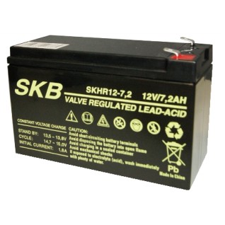 SKB Lead Acid Battery 12V 7.2AH 186W SK12-7.2HR
