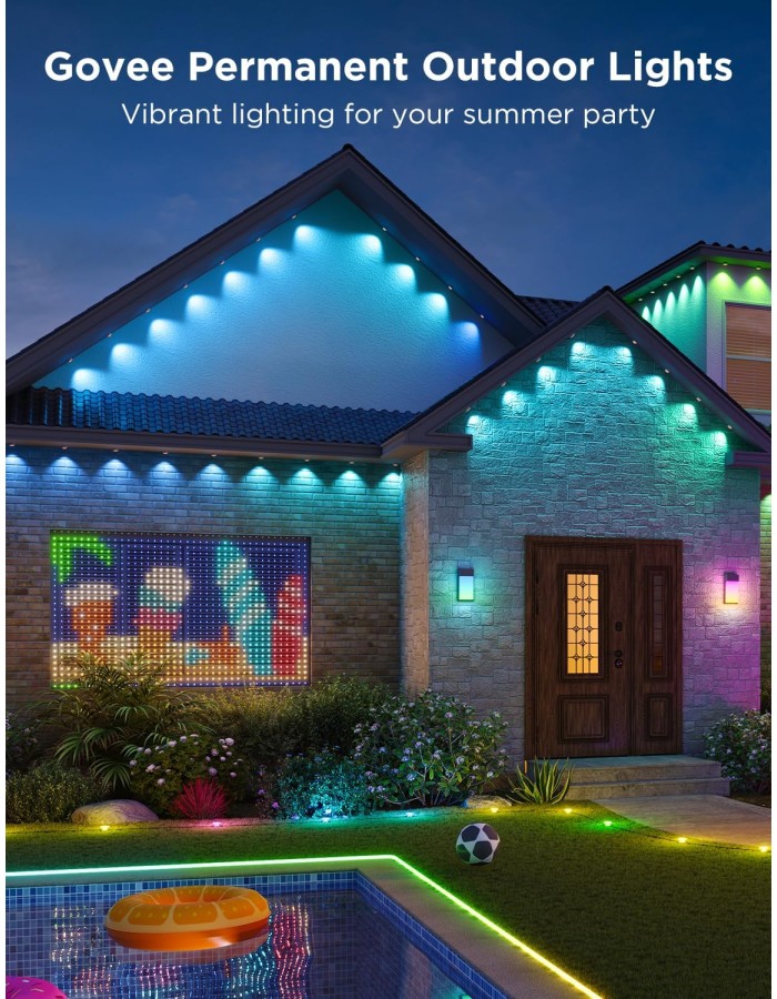 Govee Outdoor Permanent Lights 15m H705B Govee Outdoor Permanent Lights 15m H705B