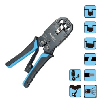 Proskit Professional Modular Crimping Tool CP-376KX