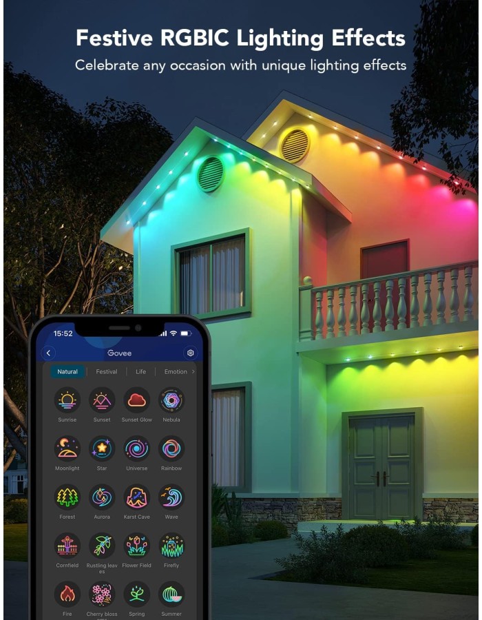 Govee Outdoor Permanent Lights 30m H705A