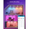 Govee B601B Smart Recessed Lights (2 Pack) 4'' Wi-Fi & BT RGBWW 850 Lumen with Junction Box