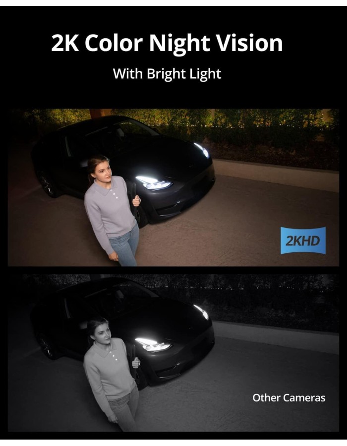 Anker Eufy Security Camera Outdoor Wired Wall Light S100