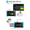 Noyafa CCTV & Network Tester with 7" Retina Touchscreen, 4K Support, PoE Output & Multi-Function Testing NF-716 MOVT ADHS Pro