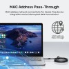 Unitek Converter USB-C to Gigabit Ethernet Cable 2.0m C18148AGY-2M