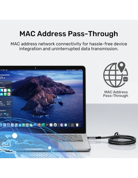 Unitek Converter USB-C to Gigabit Ethernet Cable 3.0m C18148AGY-3M