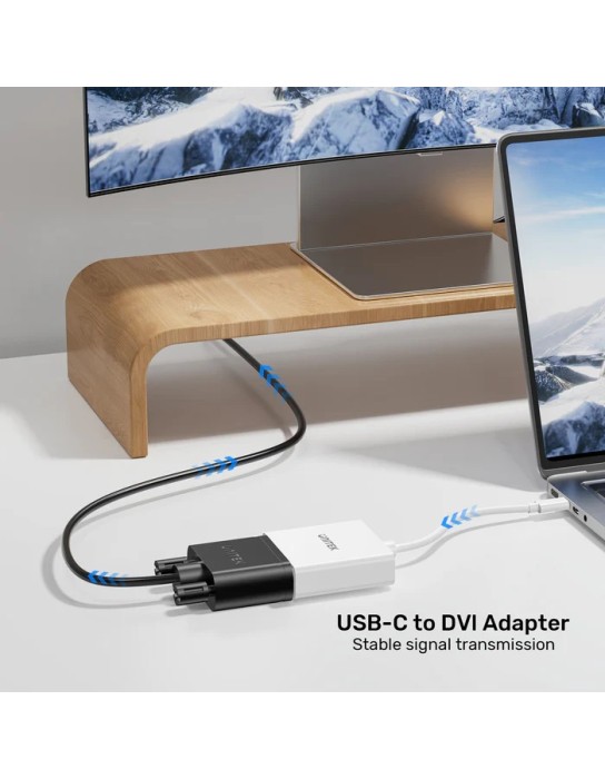 Unitek Converter USB-C to DVI Adapter V1429A Unitek Converter USB-C to DVI Adapter V1429A