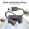 Unitek USB-C 2.0 to USB-B Printer Cable 3.0m Unitek USB-C 2.0 to USB-B Printer Cable 3.0m