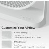 Jisulife Desktop Portable Fan FA27 Gray