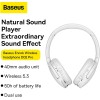 Baseus Wireless Headphones Over Ear Encok D02 Pro v2 White