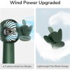 Jisulife FA20X Green Mini Portable Personal Fan Jisulife FA20X Green Mini Portable Personal Fan