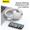 Baseus Wireless Headphones Over Ear Encok D02 Pro v2 White