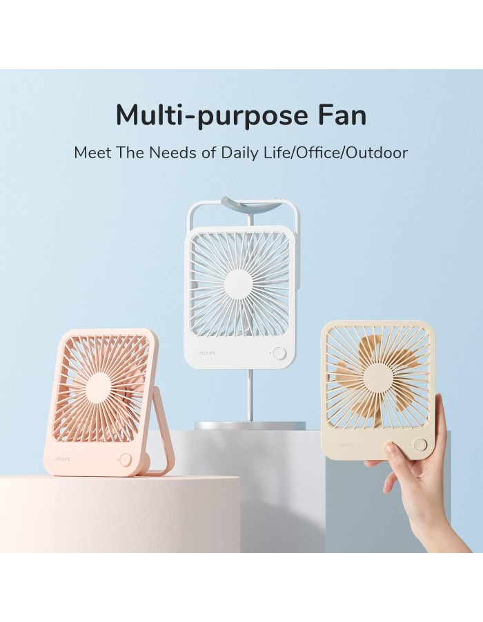 Jisulife Desktop Fan Powerbank Out FA26 White