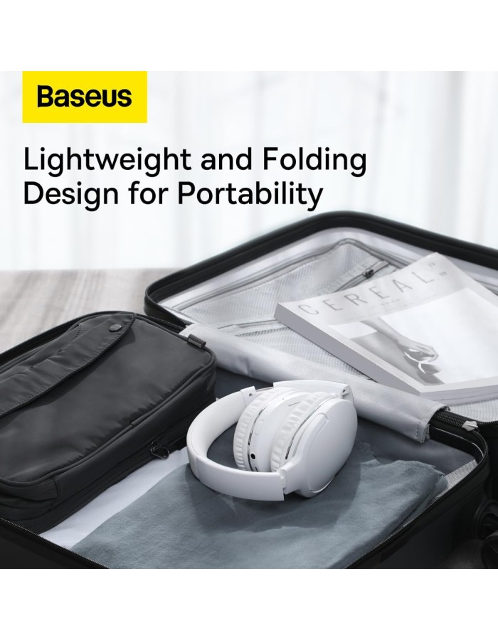 Baseus Wireless Headphones Over Ear Encok D02 Pro v2 White