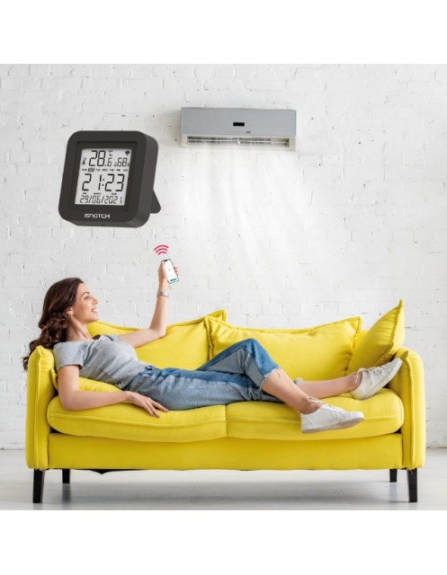 GBC HeyWiri+ Universal Smart WiFi IR Remote with Display & Temp