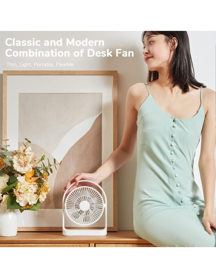 Jisulife Desktop Portable Fan  FA19A Green