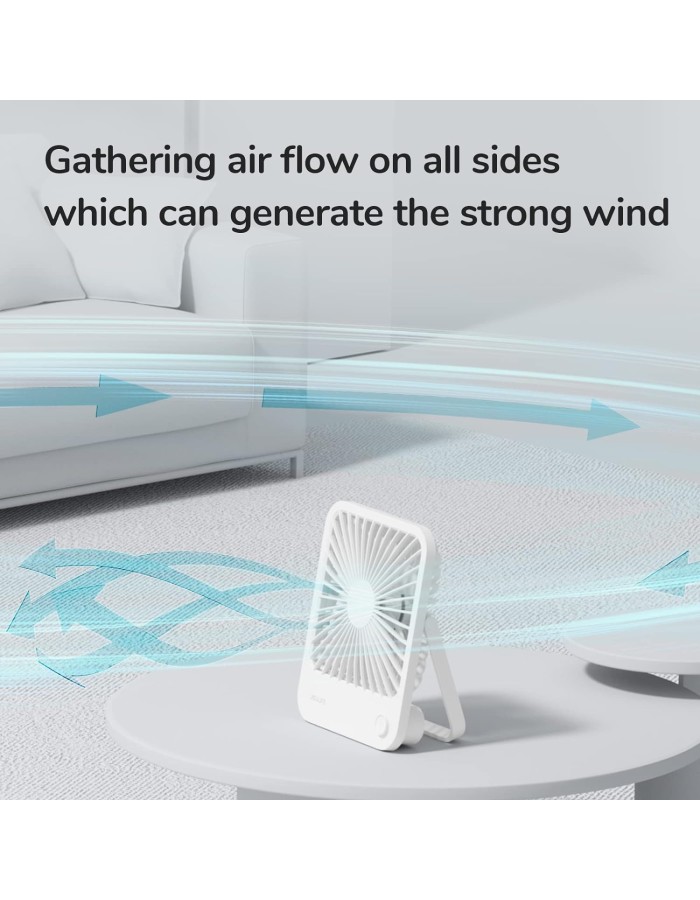 Jisulife Desktop Fan Powerbank Out FA26 White