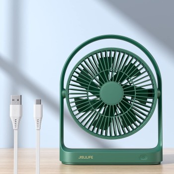 Jisulife Desktop Portable Fan FA19A White Jisulife Desktop Portable Fan FA19A White
