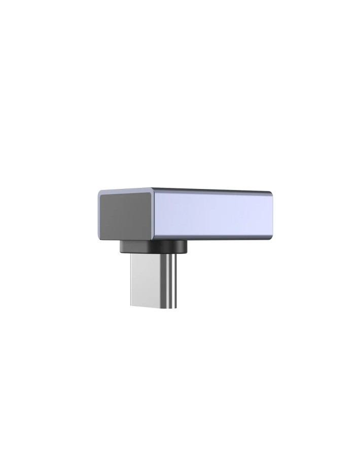 Unitek USB-C 4.0 Male to Female Adaptor 90degrees (Back) A1039GY