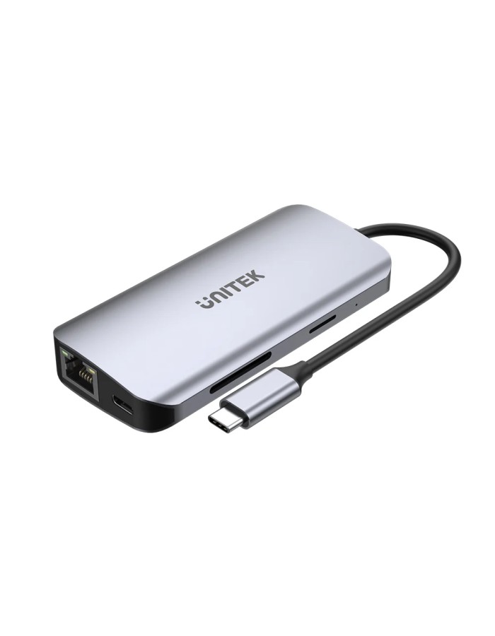 Unitek USB-C Hub 3xUSB/2xHDMI MST/SD/Gb/PD100W D1122A Unitek USB-C Hub 3xUSB/2xHDMI MST/SD/Gb/PD100W D1122A