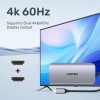 Unitek USB-C Hub 3xUSB/2xHDMI MST/SD/Gb/PD100W D1122A Unitek USB-C Hub 3xUSB/2xHDMI MST/SD/Gb/PD100W D1122A