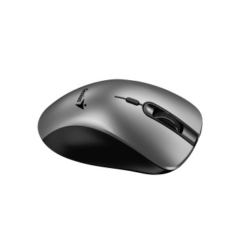 Genius Wireless Silent AI Ergonomic Mouse 8100S with Thumb & Finger Rest Silver Genius Wireless Silent AI Ergonomic Mouse 8100S with Thumb & Finger Rest Silver