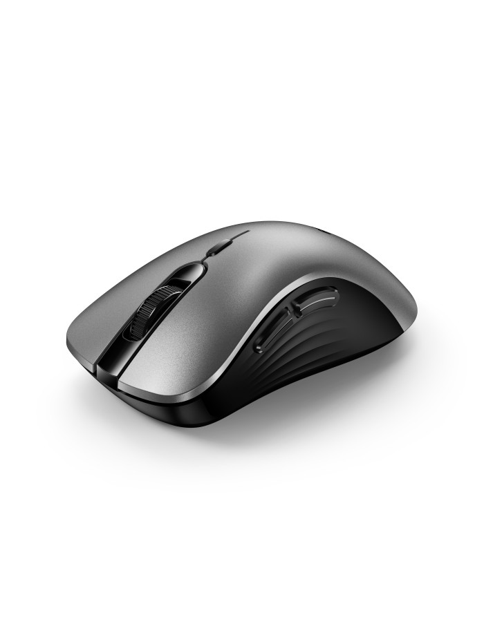 Genius Wireless Silent AI Ergonomic Mouse 8100S with Thumb & Finger Rest Silver Genius Wireless Silent AI Ergonomic Mouse 8100S with Thumb & Finger Rest Silver