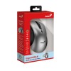 Genius Wireless Silent AI Ergonomic Mouse 8100S with Thumb & Finger Rest Silver Genius Wireless Silent AI Ergonomic Mouse 8100S with Thumb & Finger Rest Silver