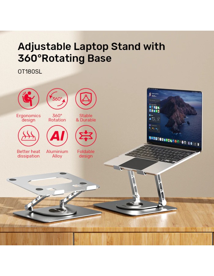 Unitek Stand for Laptop 360 Rotation OT180SL
