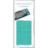 Thunderobot KG3089 Black Mechanical Gaming Keyboard 89 Red Switch Keys