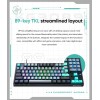 Thunderobot KG3089 Black Mechanical Gaming Keyboard 89 Red Switch Keys