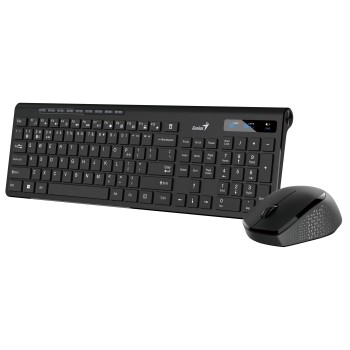 Genius Keyboard-Mouse Set Wireless+BT SlimStar 8230 English