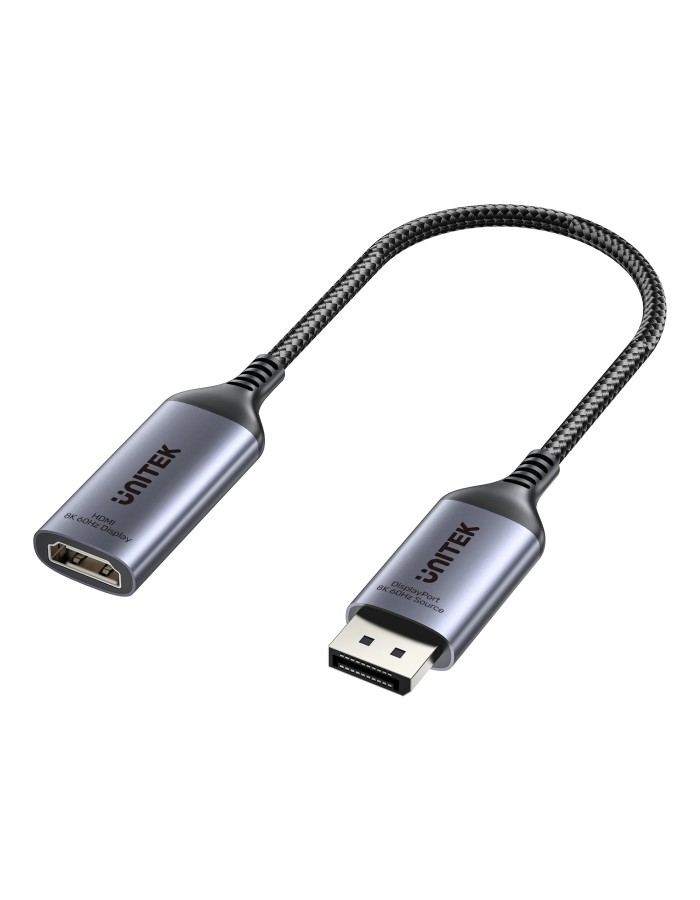 Unitek DisplayPort to HDMI Female Adaptor 8K60Hz V1611A