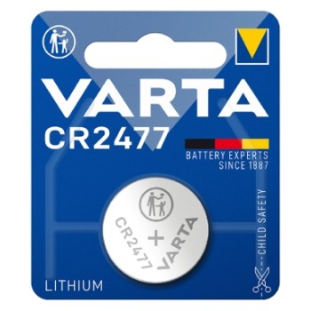 Varta Lithium CR2477 Battery 1pc Varta Lithium CR2477 Battery 1pc