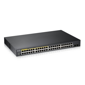 Zyxel Switch PoE Gigabit Managed 48 Ports 24PoE + 24RJ45 +2SFP 170W GS190048HPV2 Zyxel Switch PoE Gigabit Managed 48 Ports 24PoE + 24RJ45 +2SFP 170W GS190048HPV2