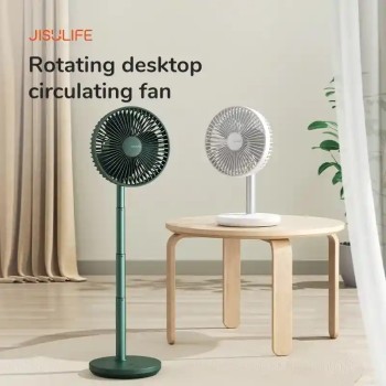 Jisulife Extendable Rotating Desktop Fan FA13P Green Jisulife Extendable Rotating Desktop Fan FA13P Green
