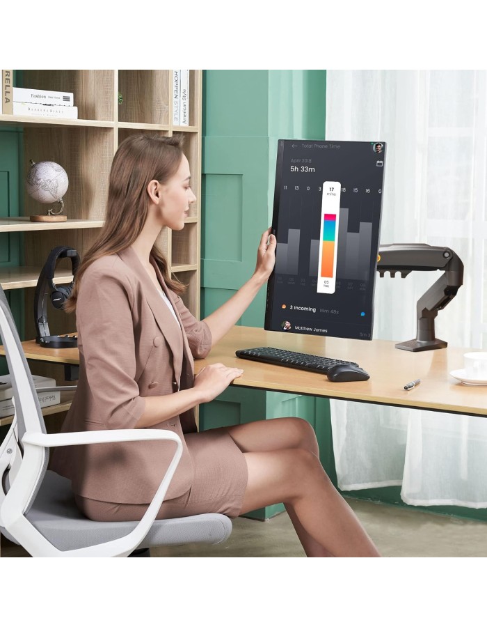 NBMounts F80 Single Arm Gas Desk Monitor Mount (updated version) NBMounts F80 Single Arm Gas Desk Monitor Mount (updated version)