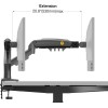 NBMounts F80 Single Arm Gas Desk Monitor Mount (updated version) NBMounts F80 Single Arm Gas Desk Monitor Mount (updated version)