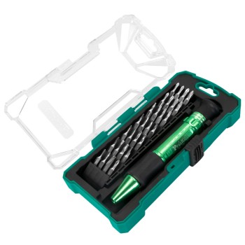 Proskit Screwdriver Precision Set of 30pcs Aluminium Handle SD-9608 Proskit Screwdriver Precision Set of 30pcs Aluminium Handle SD-9608