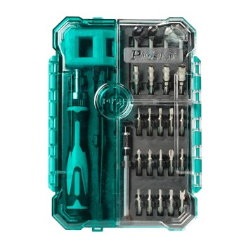 Proskit Repair Precision Tool Set with 27 Inserts SD-9827M