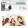 Dahua IP 5.0MP 3.6mm Wifi PT Dual Illumination P5B-PV