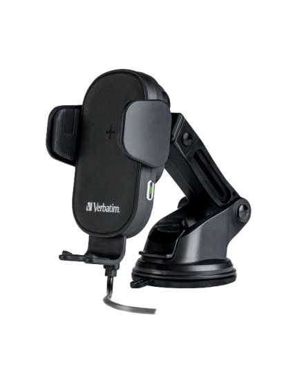 Verbatim FWC-01 Wireless Qi Certified 15W Car Charger Verbatim FWC-01 Wireless Qi Certified 15W Car Charger