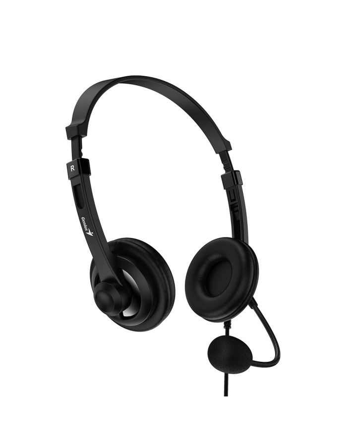 Genius Headset USB-A InLine Control SoftEar Cups HS-230U
