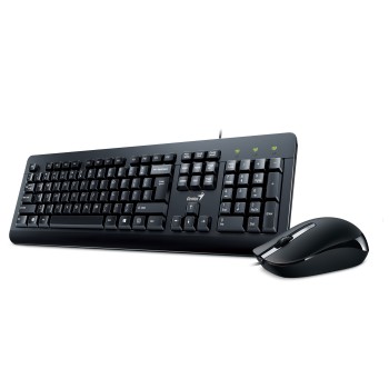 Genius Keyboard-Mouse Set Wired KM-160 English Genius Keyboard-Mouse Set Wired KM-160 English