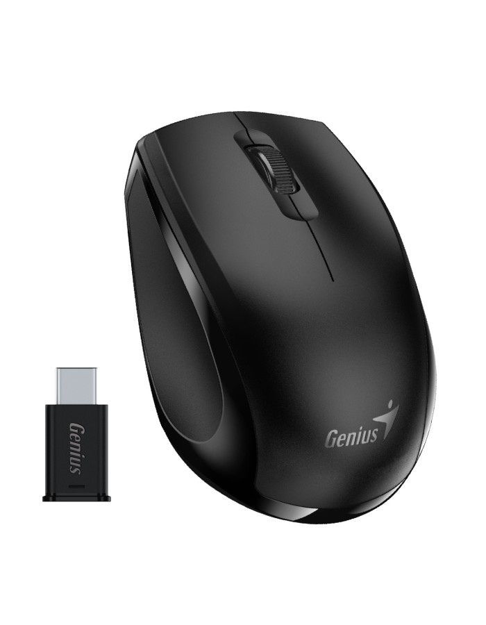 Genius Mouse Wireless Silent USB-C Receiver NX-8006S Black Genius Mouse Wireless Silent USB-C Receiver NX-8006S Black