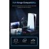 Baseus Wireless Headphones For PS5/PC/Switch Gaming AeQur GH02 Black Baseus Wireless Headphones For PS5/PC/Switch Gaming AeQur GH02 Black